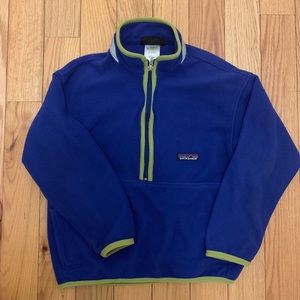 Patagonia Boys Synchilla Zip Up Fleece